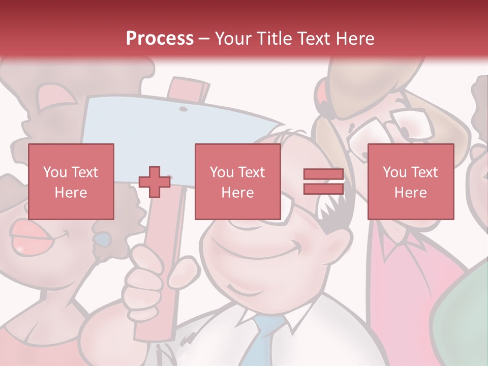 Some People Getting Together PowerPoint Template