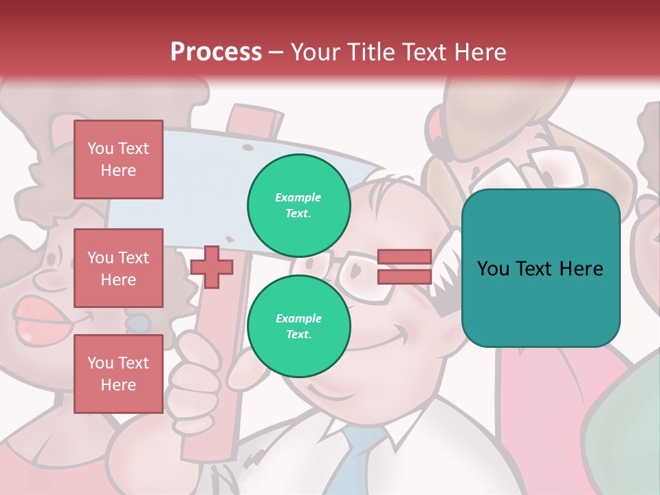 Some People Getting Together PowerPoint Template
