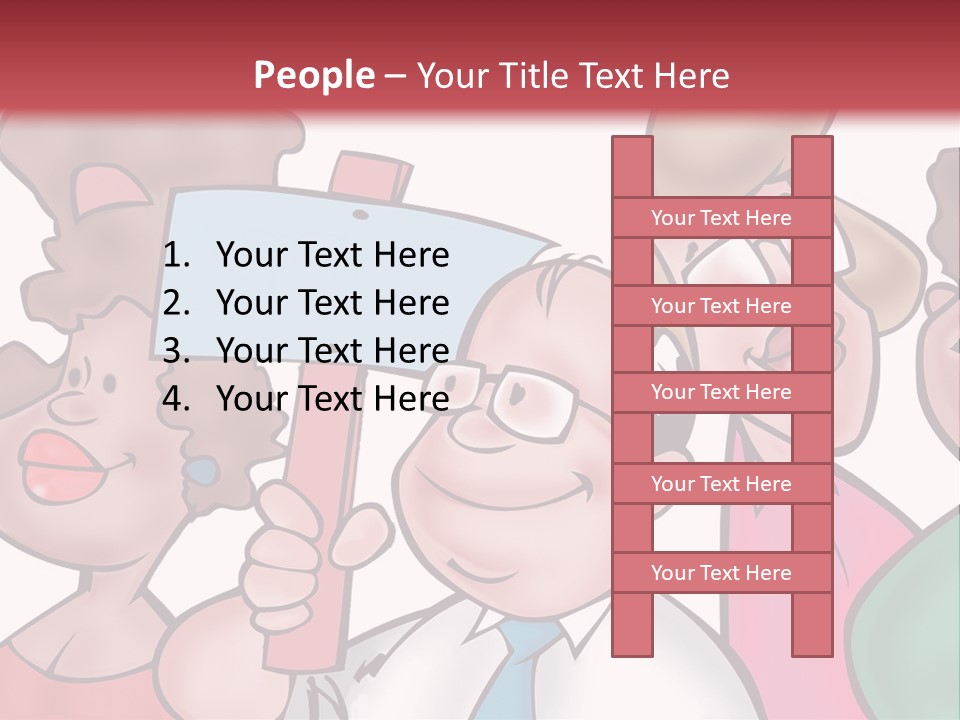 Some People Getting Together PowerPoint Template