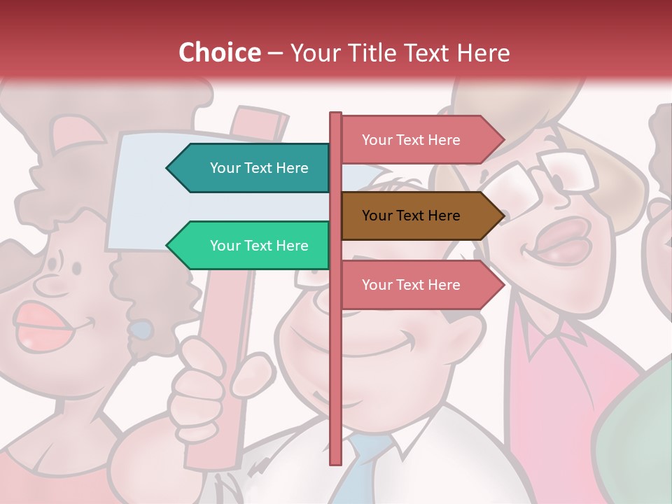 Some People Getting Together PowerPoint Template