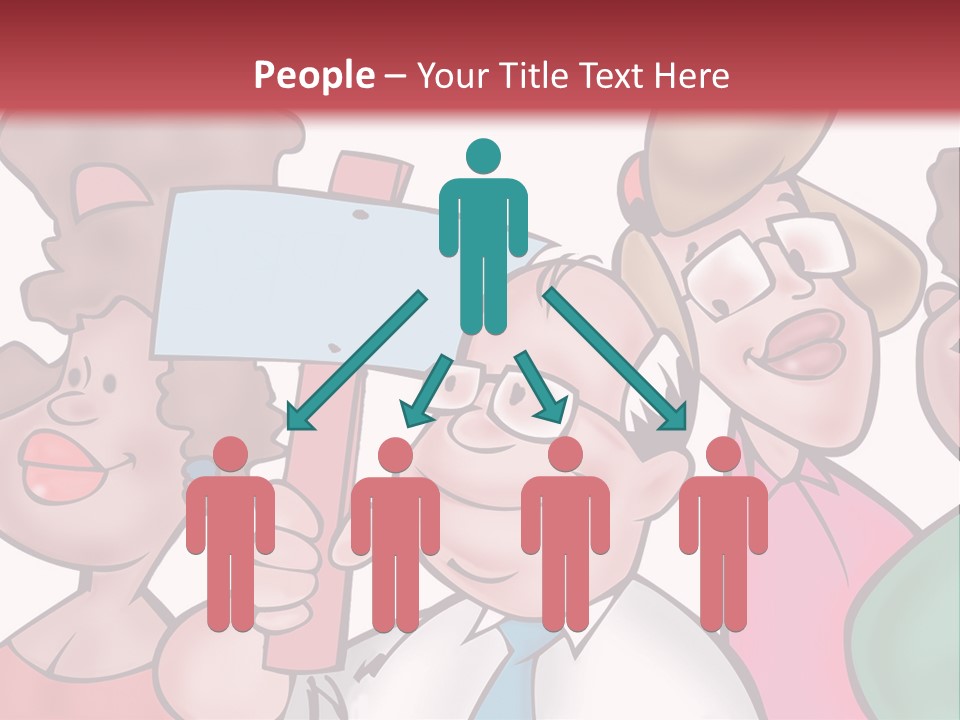 Some People Getting Together PowerPoint Template