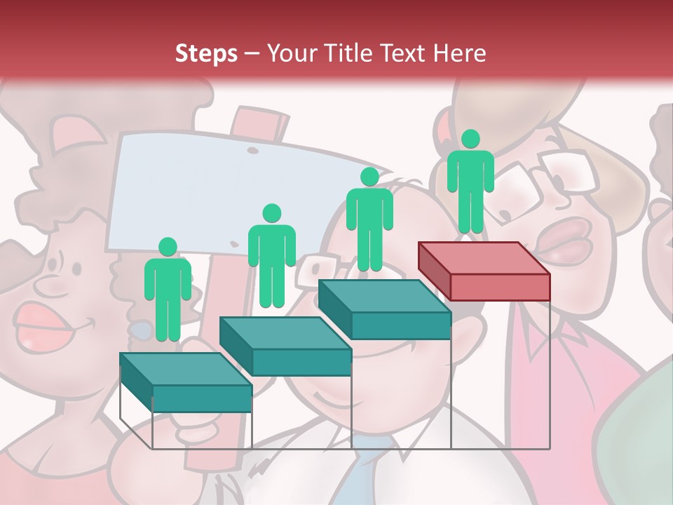 Some People Getting Together PowerPoint Template