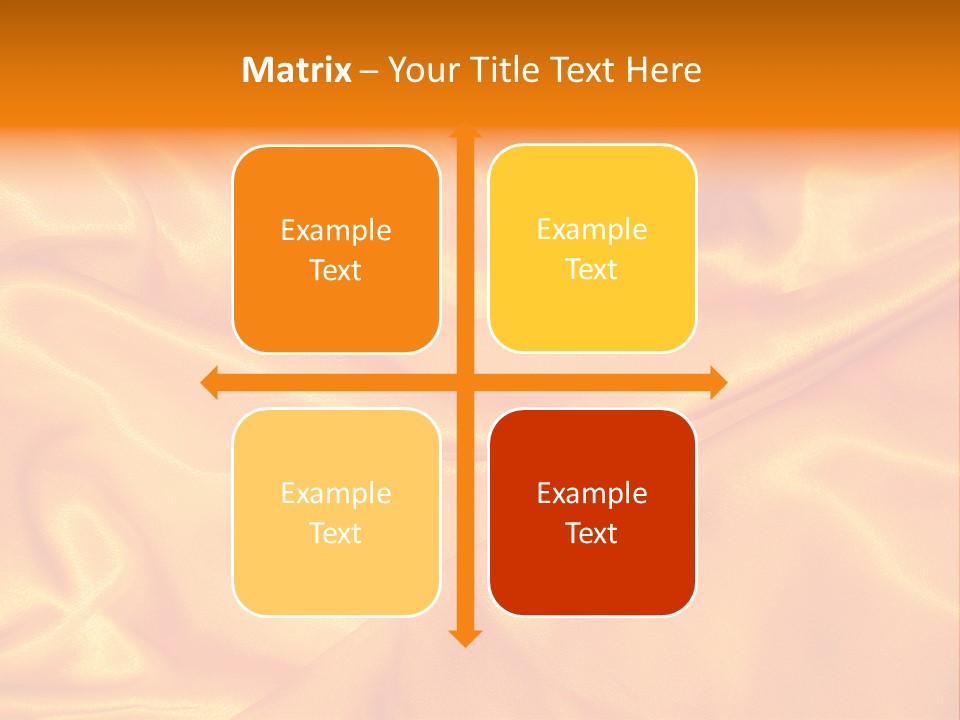 Golden Silk - Texture PowerPoint Template