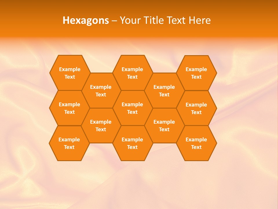 Golden Silk - Texture PowerPoint Template