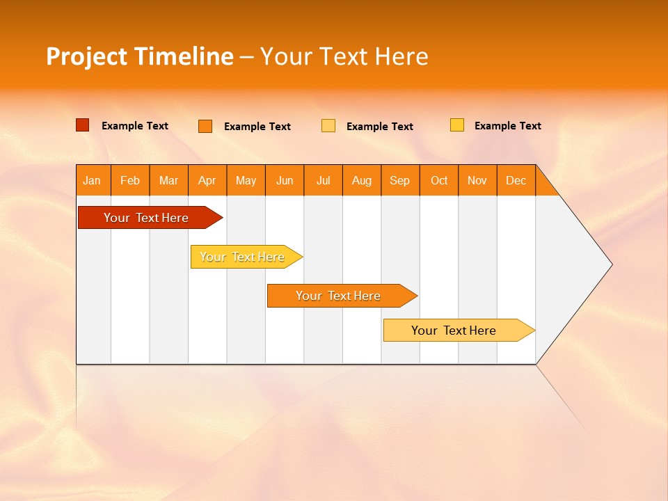 Golden Silk - Texture PowerPoint Template