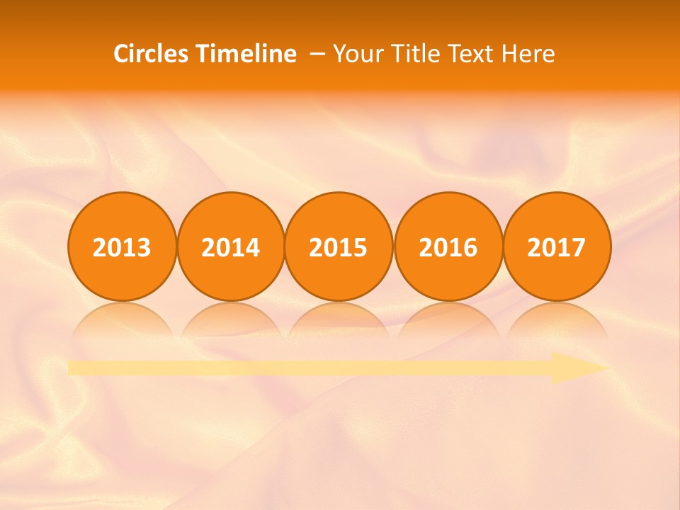 Golden Silk - Texture PowerPoint Template