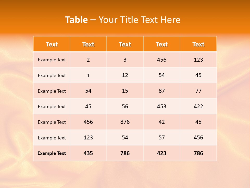 Golden Silk - Texture PowerPoint Template