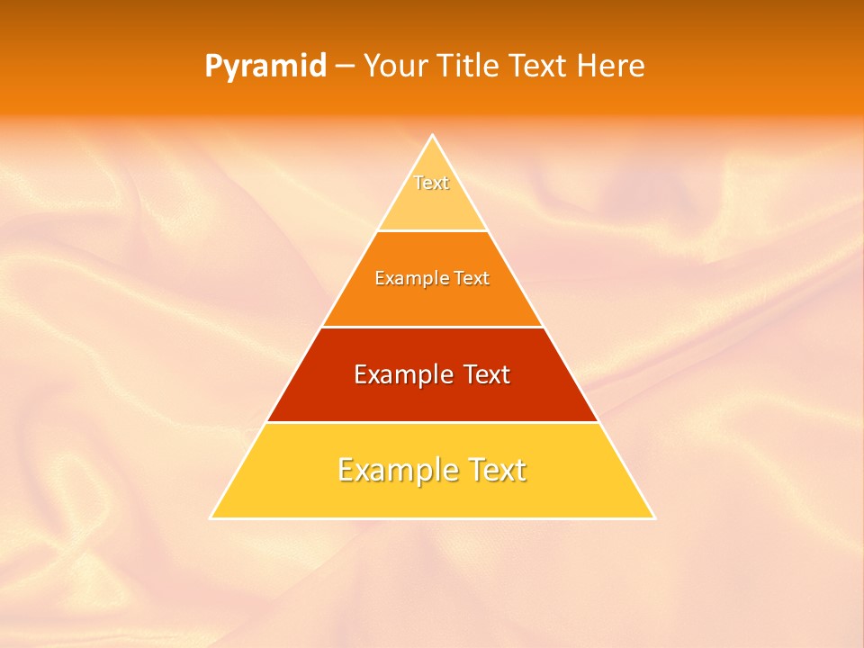 Golden Silk - Texture PowerPoint Template