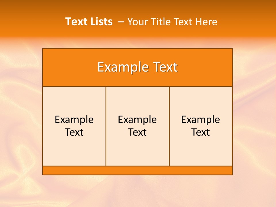 Golden Silk - Texture PowerPoint Template