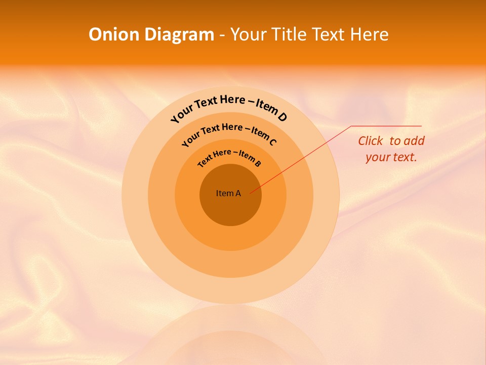 Golden Silk - Texture PowerPoint Template