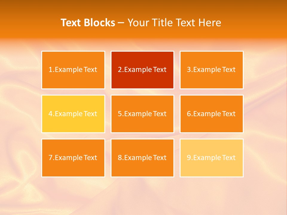 Golden Silk - Texture PowerPoint Template