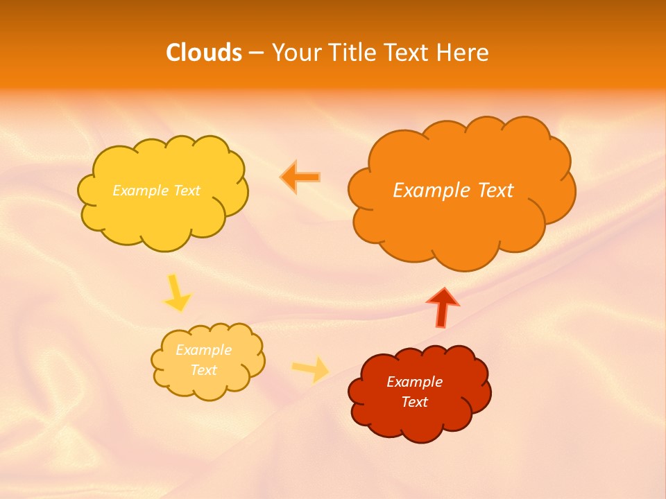 Golden Silk - Texture PowerPoint Template