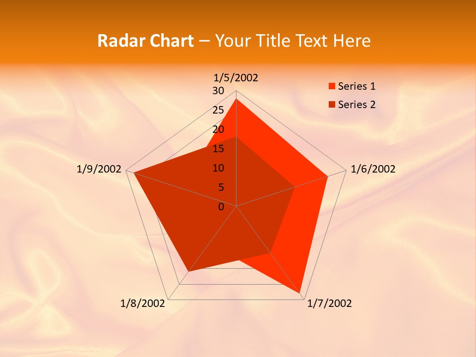 Golden Silk - Texture PowerPoint Template