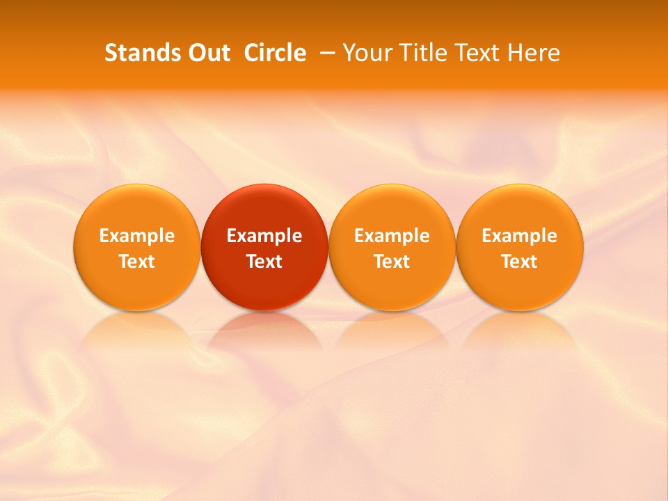 Golden Silk - Texture PowerPoint Template