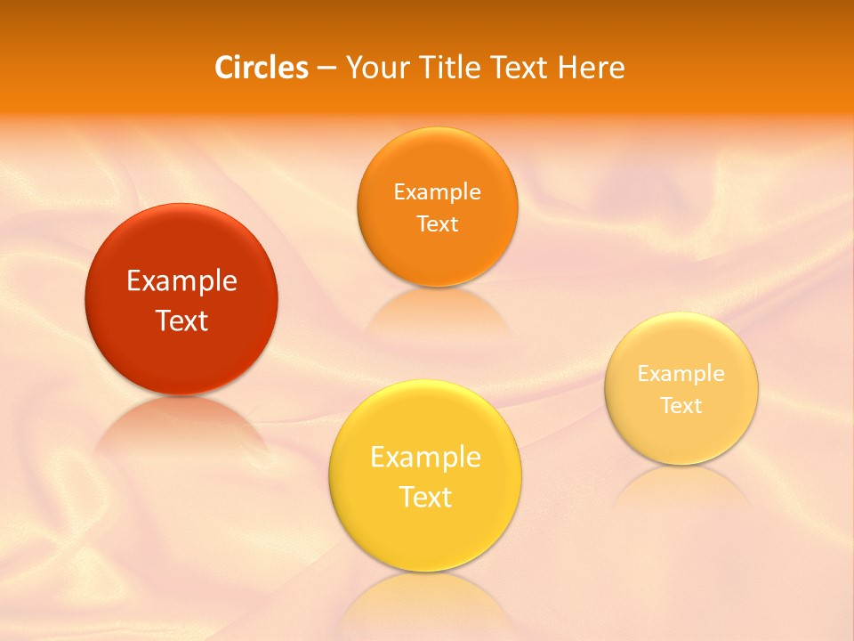 Golden Silk - Texture PowerPoint Template