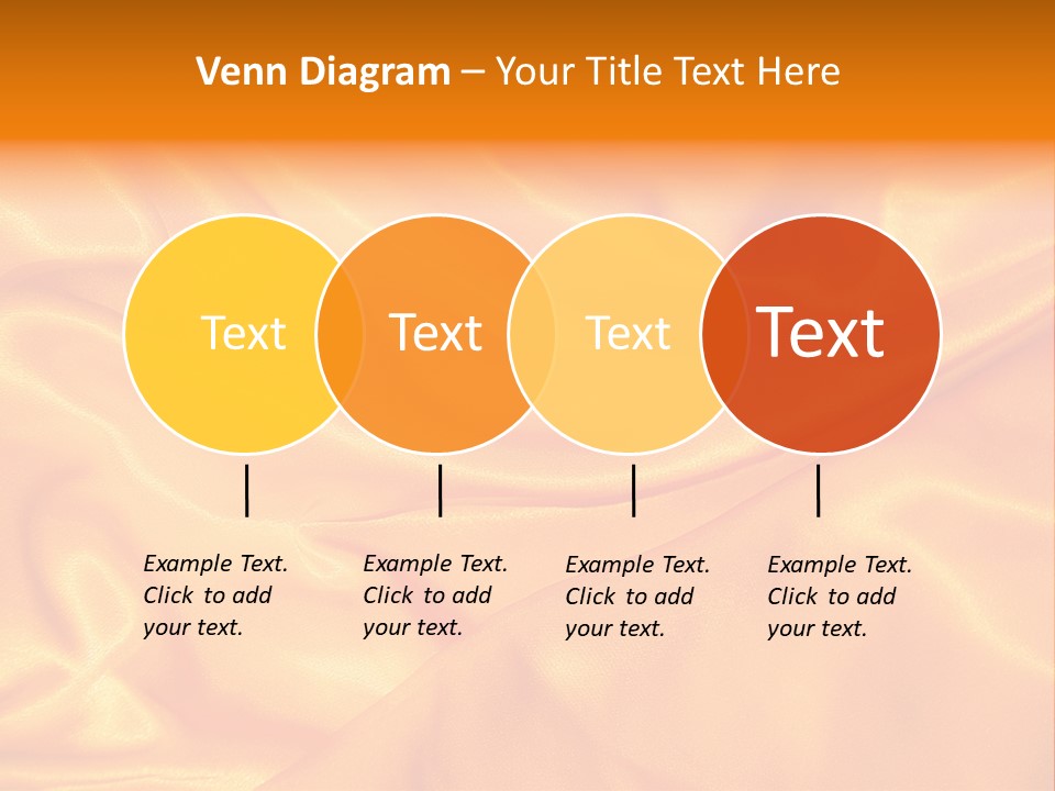 Golden Silk - Texture PowerPoint Template