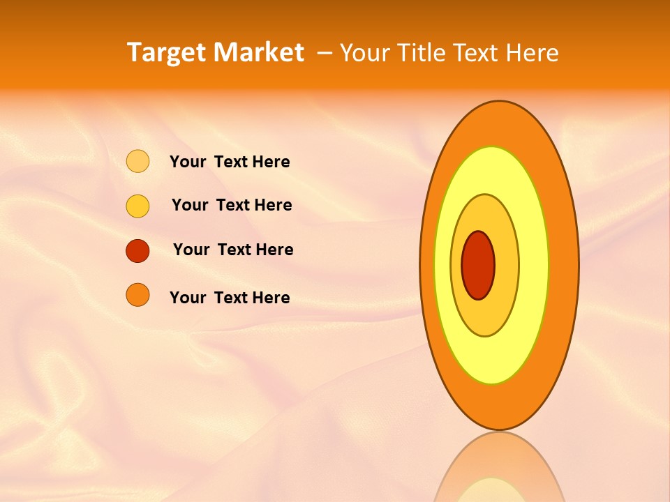 Golden Silk - Texture PowerPoint Template