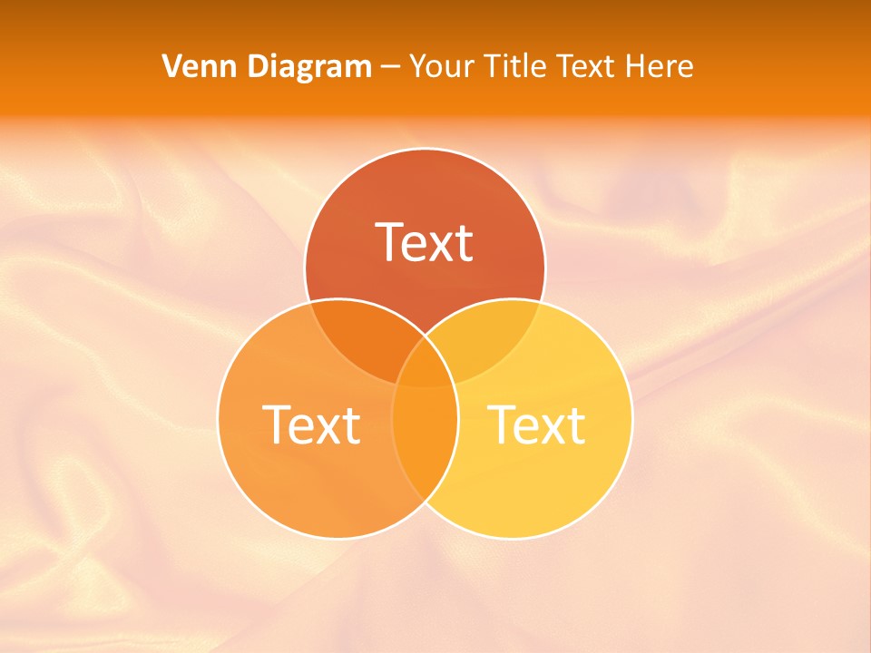 Golden Silk - Texture PowerPoint Template