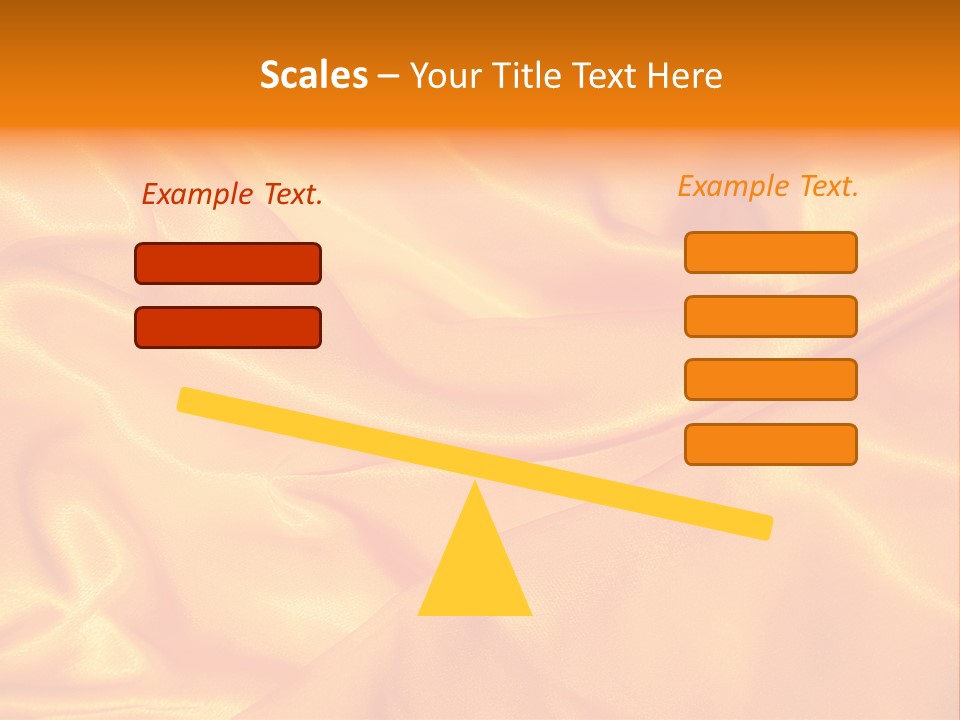 Golden Silk - Texture PowerPoint Template
