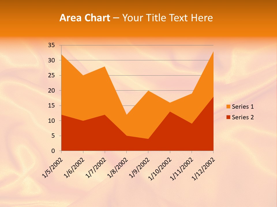 Golden Silk - Texture PowerPoint Template