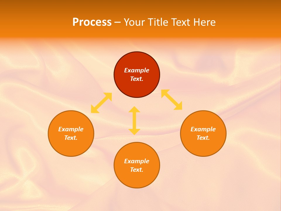 Golden Silk - Texture PowerPoint Template