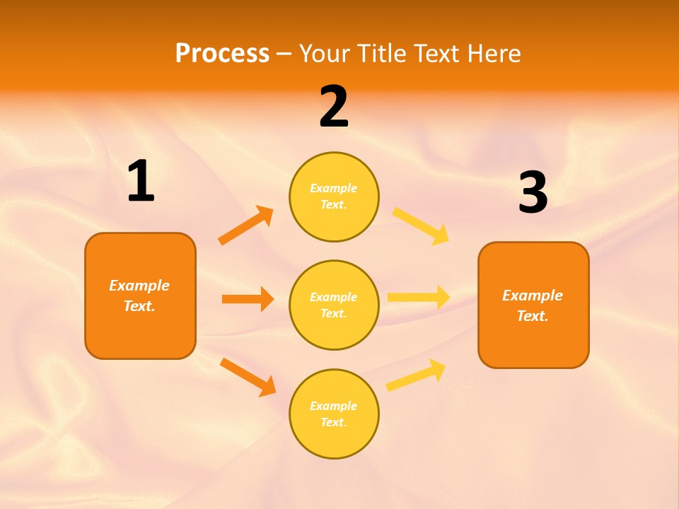Golden Silk - Texture PowerPoint Template