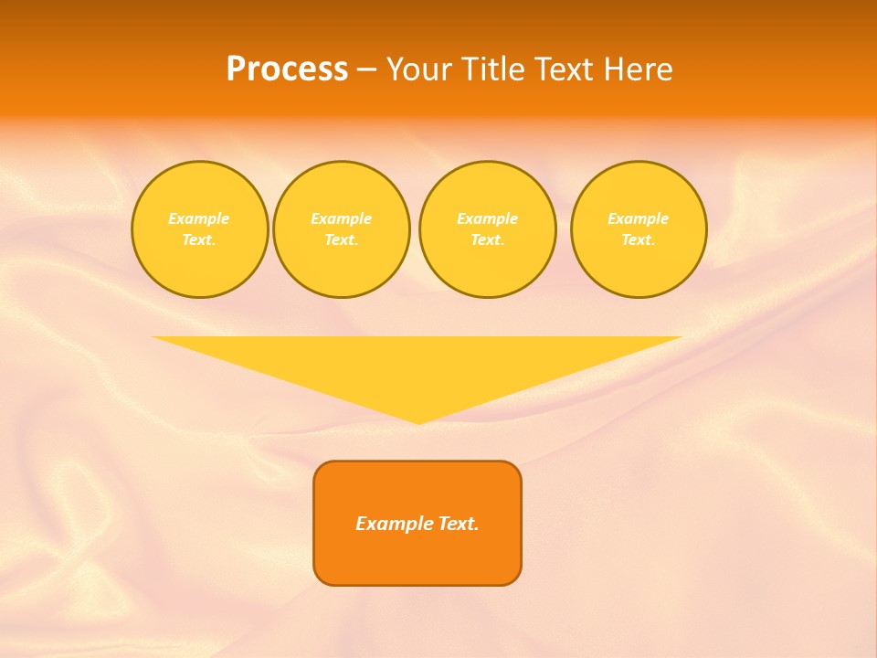 Golden Silk - Texture PowerPoint Template