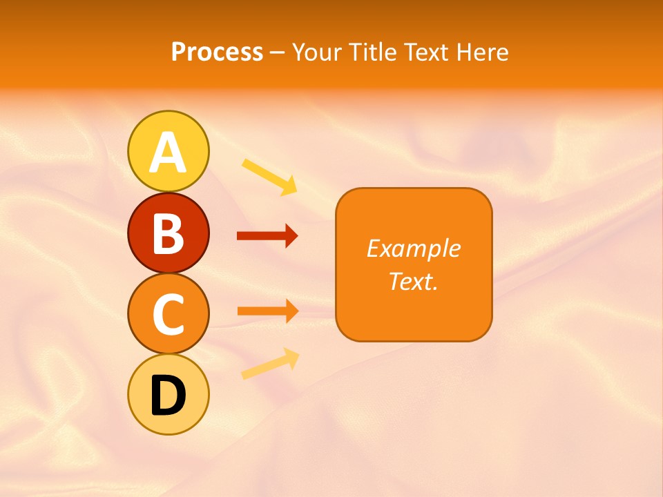 Golden Silk - Texture PowerPoint Template
