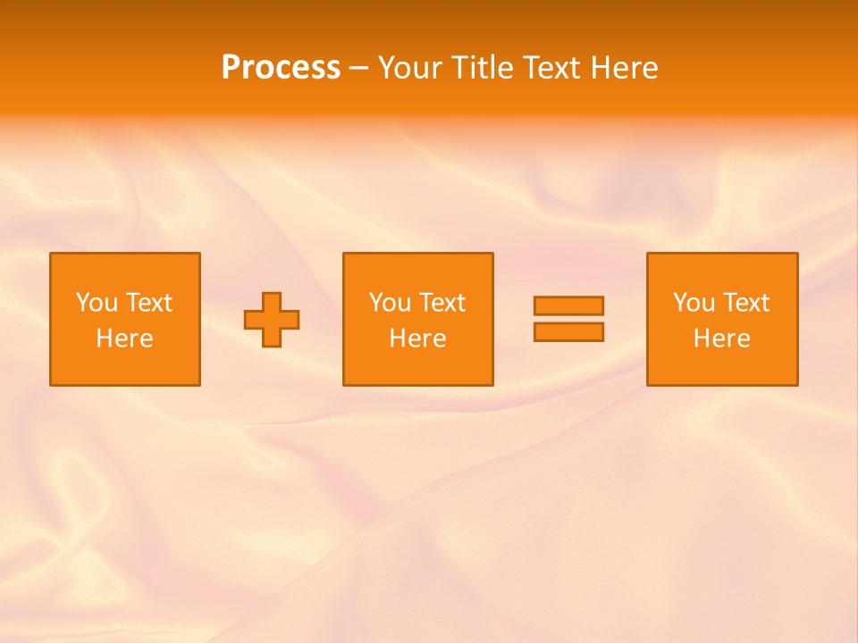 Golden Silk - Texture PowerPoint Template