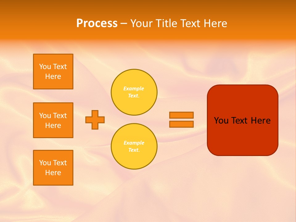 Golden Silk - Texture PowerPoint Template