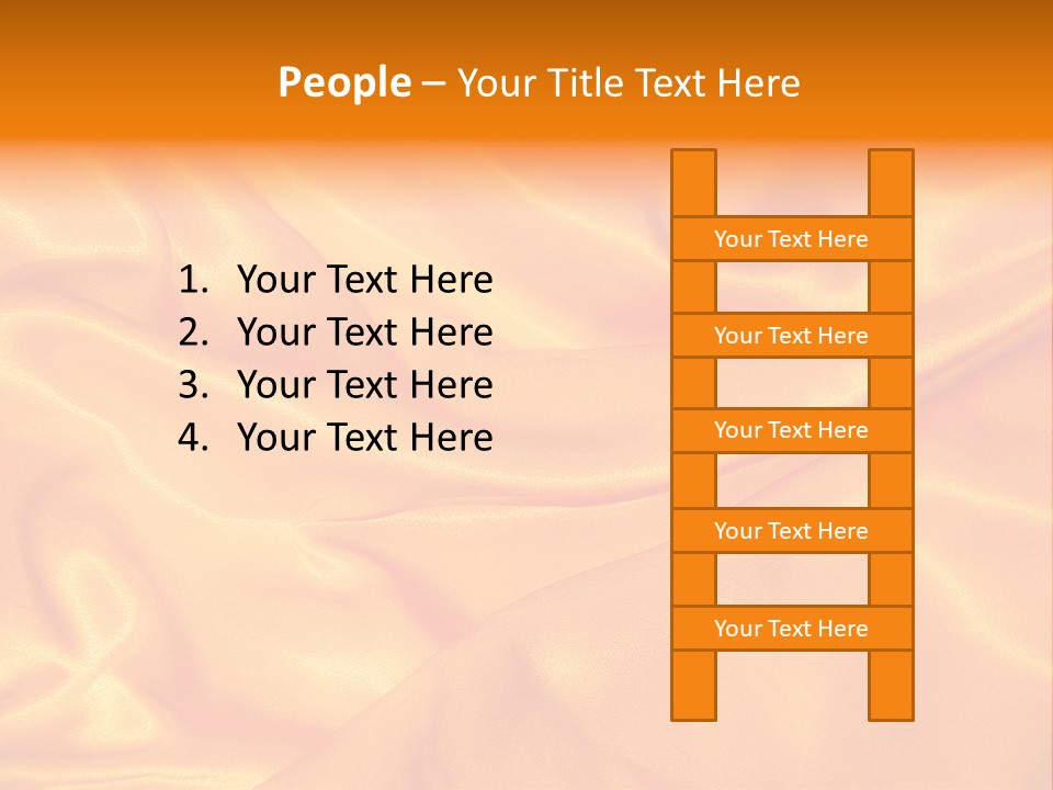 Golden Silk - Texture PowerPoint Template