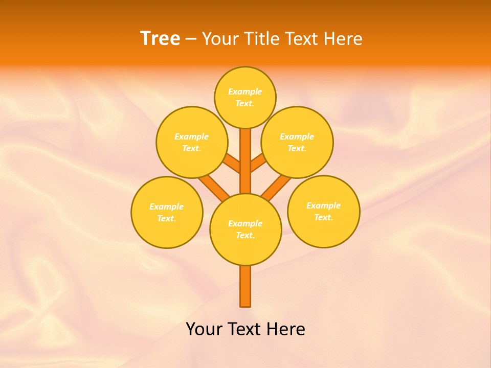 Golden Silk - Texture PowerPoint Template