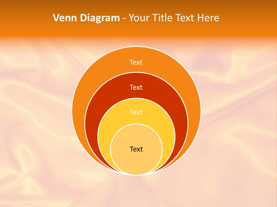 Golden Silk - Texture PowerPoint Template