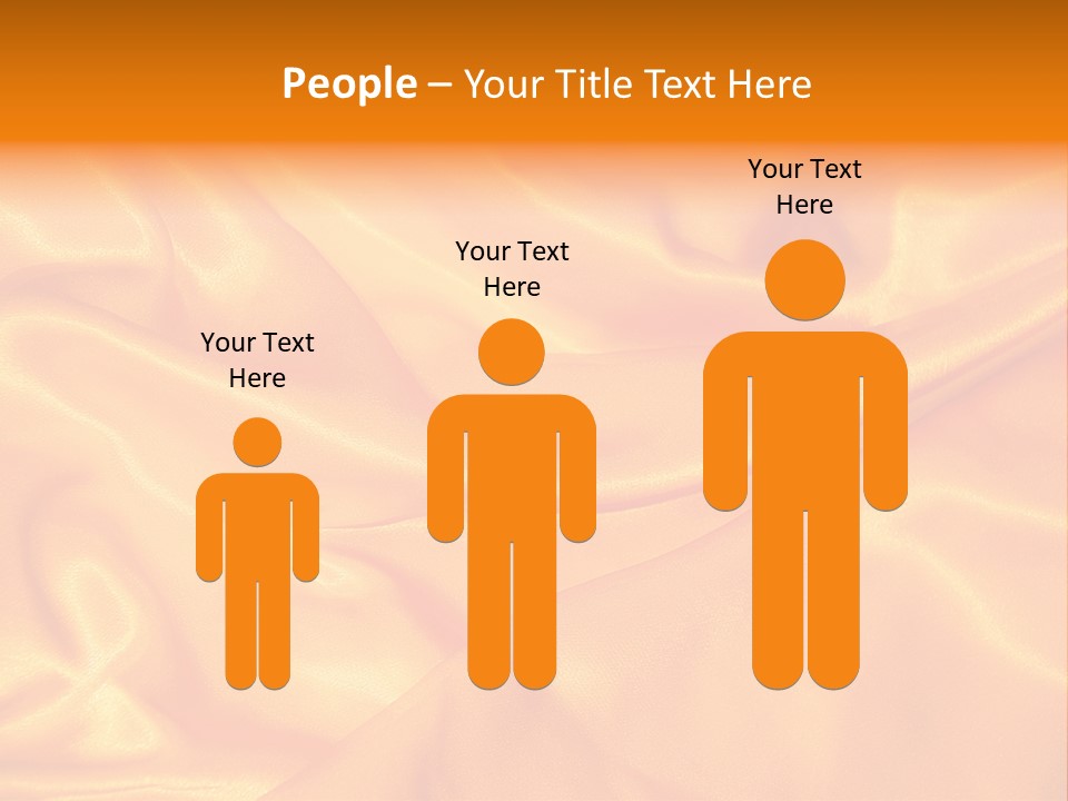 Golden Silk - Texture PowerPoint Template