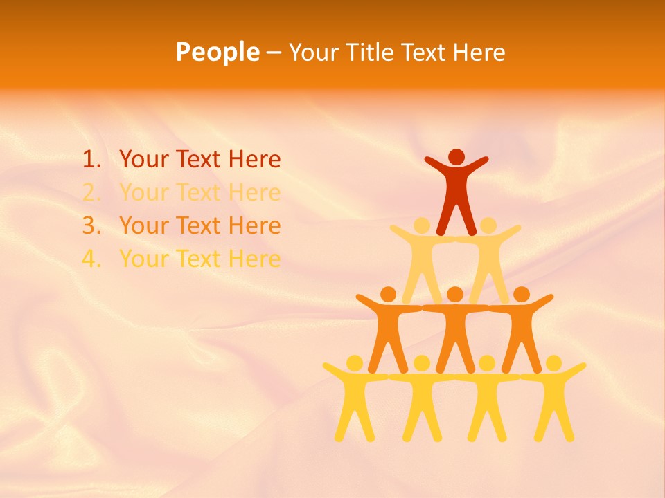 Golden Silk - Texture PowerPoint Template