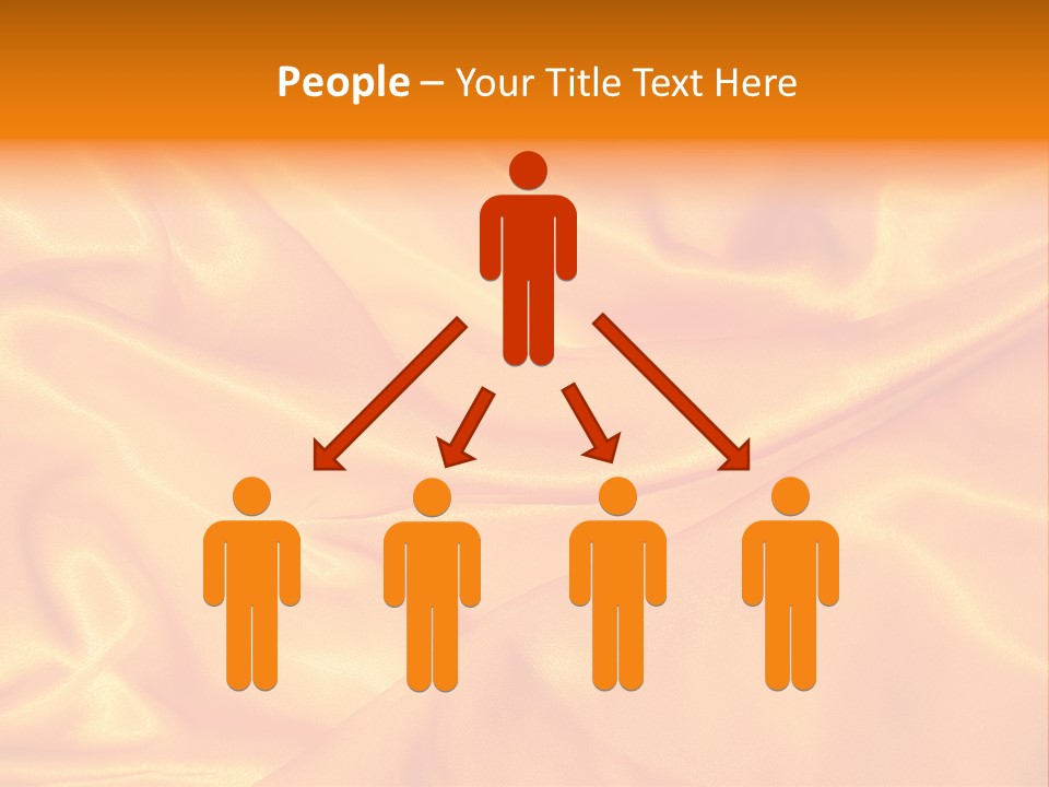 Golden Silk - Texture PowerPoint Template