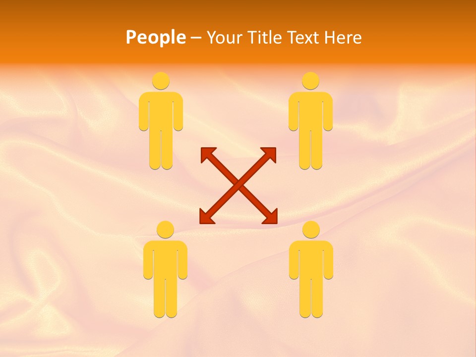 Golden Silk - Texture PowerPoint Template