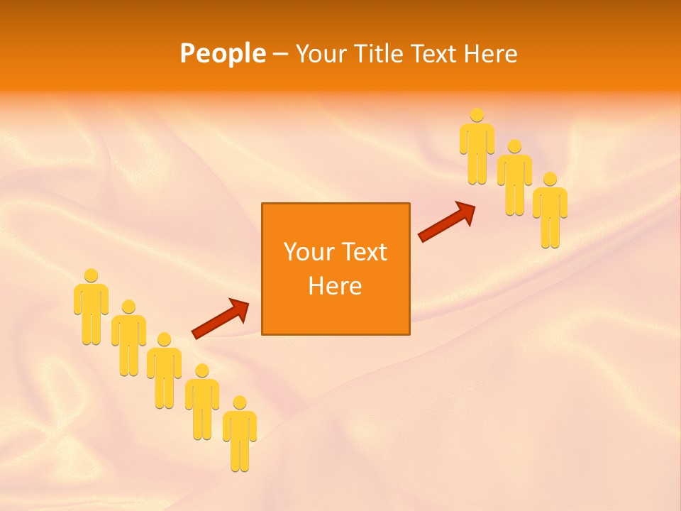 Golden Silk - Texture PowerPoint Template