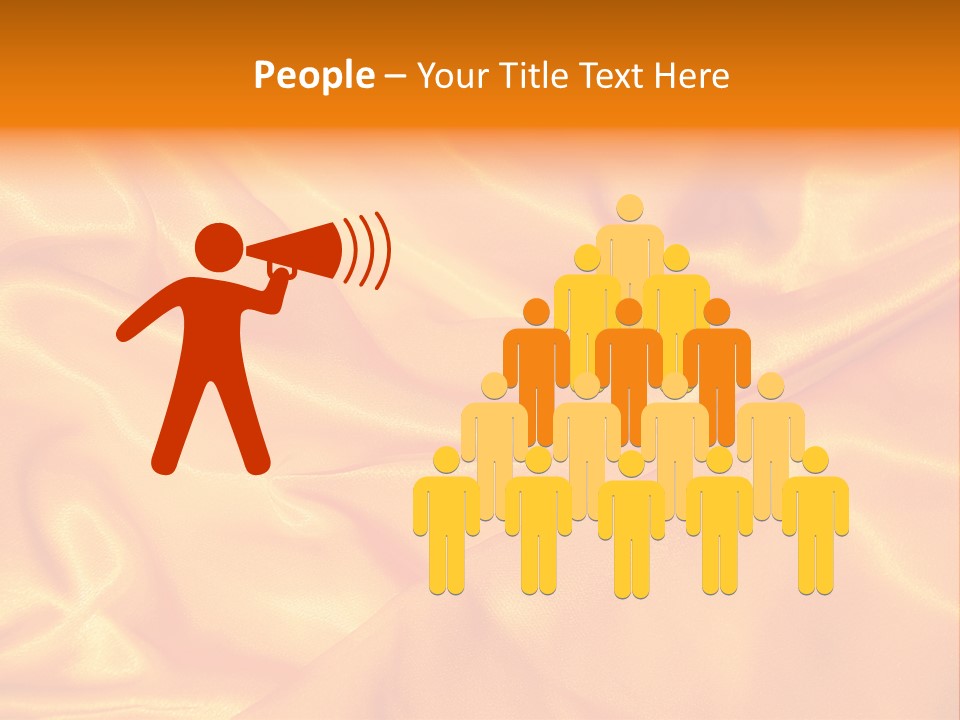 Golden Silk - Texture PowerPoint Template