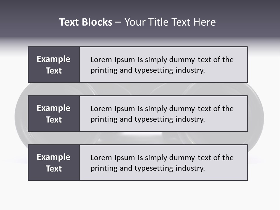 Black Binoculars On White Background. PowerPoint Template