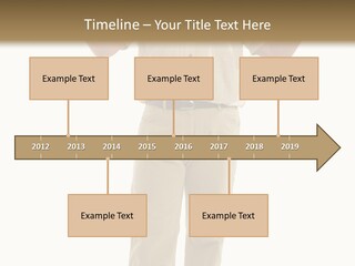 Casual Senior Man Talking To The Viewer; Isolated On White PowerPoint Template