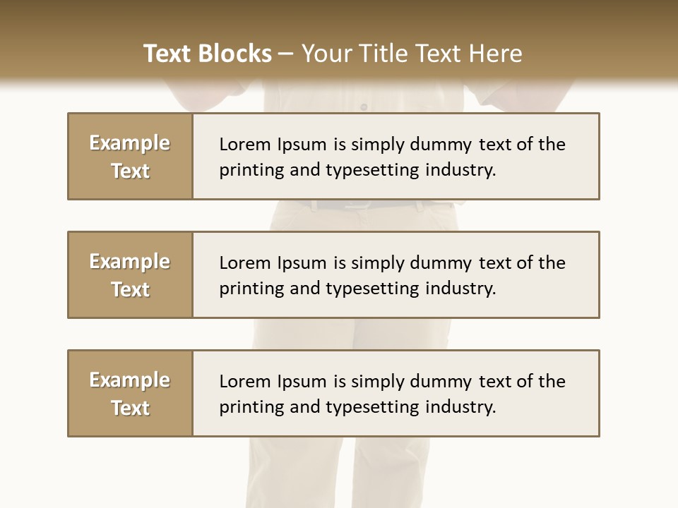 Casual Senior Man Talking To The Viewer; Isolated On White PowerPoint Template