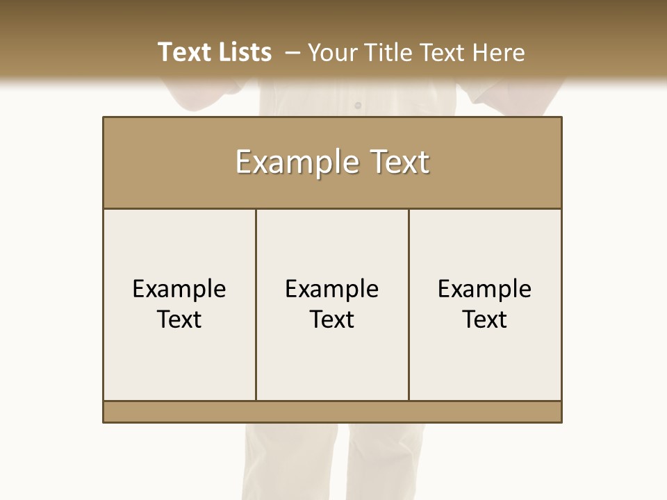 Casual Senior Man Talking To The Viewer; Isolated On White PowerPoint Template