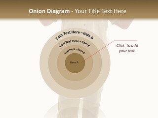 Casual Senior Man Talking To The Viewer; Isolated On White PowerPoint Template