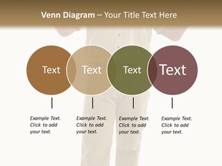 Casual Senior Man Talking To The Viewer; Isolated On White PowerPoint Template