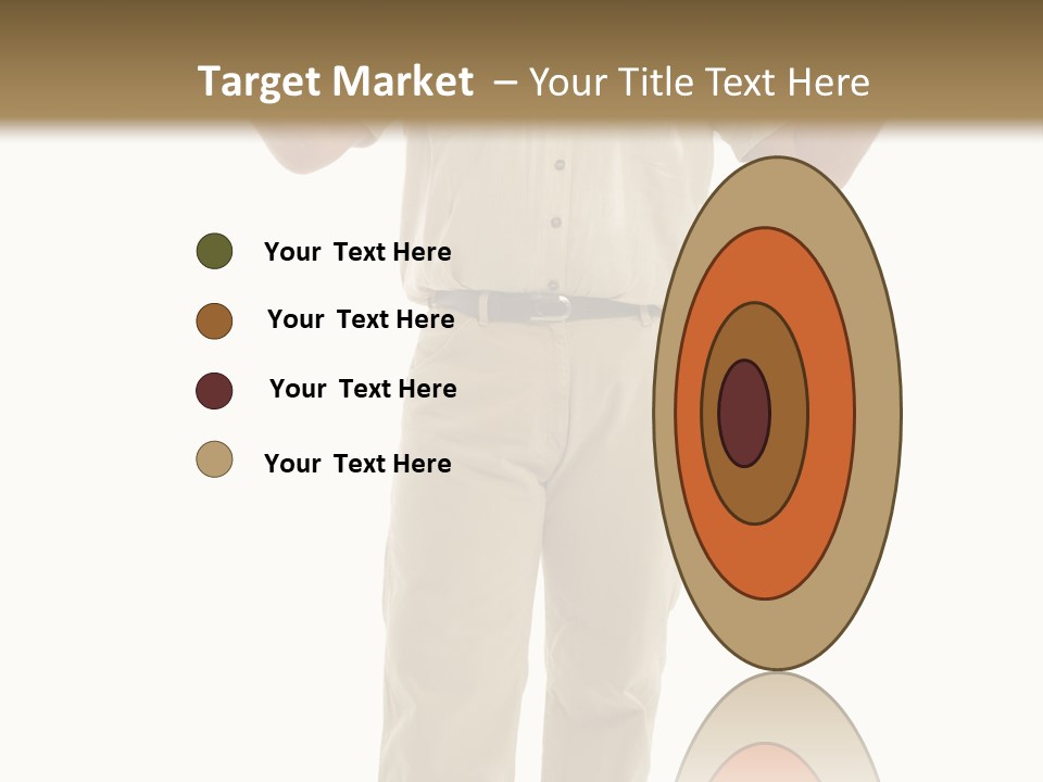 Casual Senior Man Talking To The Viewer; Isolated On White PowerPoint Template