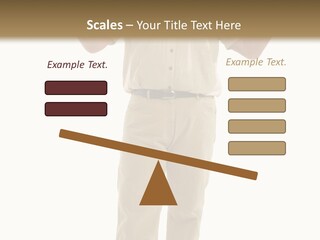 Casual Senior Man Talking To The Viewer; Isolated On White PowerPoint Template