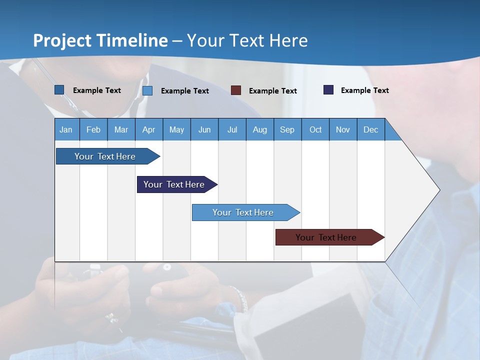 Man Having His Blood Pressure Checked By A Nurse PowerPoint Template