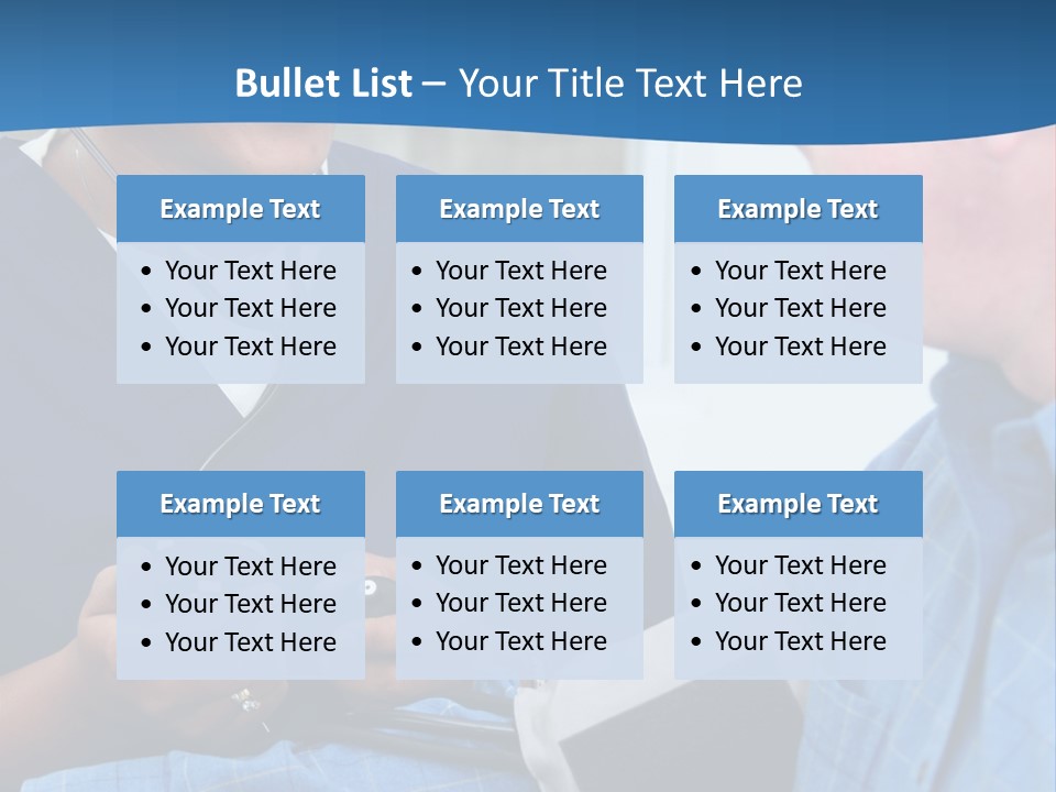 Man Having His Blood Pressure Checked By A Nurse PowerPoint Template