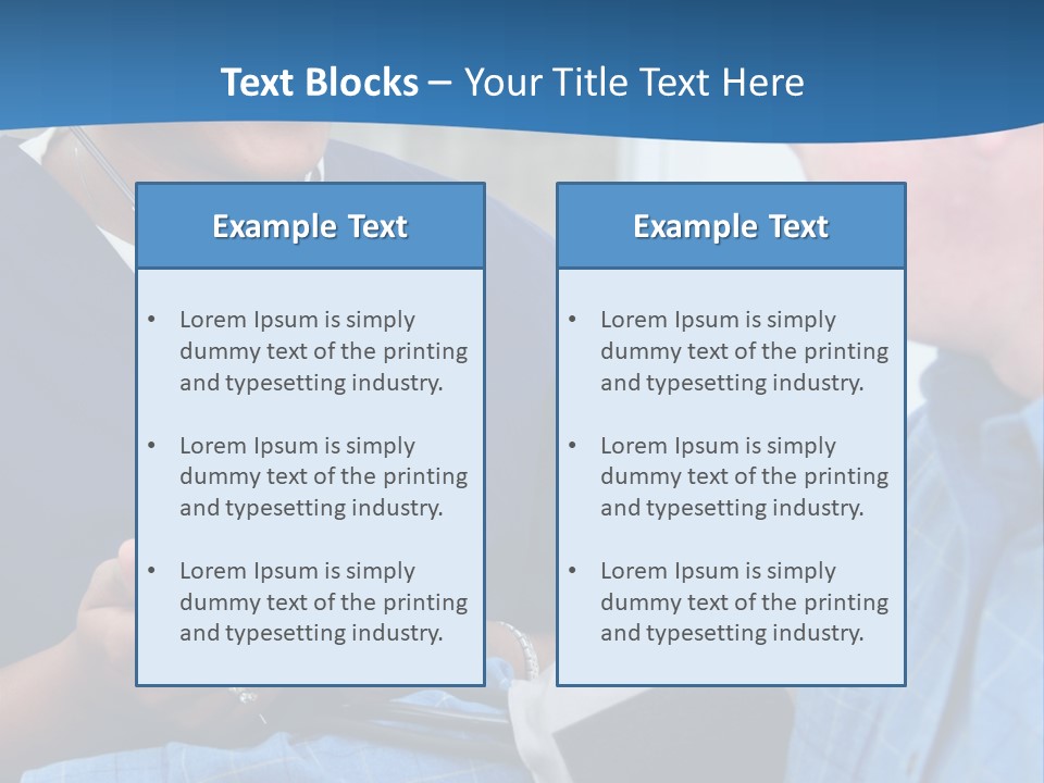 Man Having His Blood Pressure Checked By A Nurse PowerPoint Template